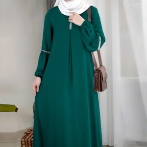 Emerald Green Classic Abaya